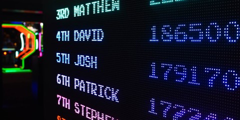 Videogame scoreboard